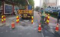 济南历山路再度更换新型隔离桩