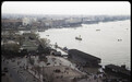 一组彩照,再现1945年,上海黄浦江外滩繁荣景象