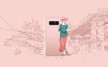 精致少女心 三星Note8芭比粉升华掌间魅力