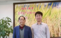 真农网总经理唐陶鑫一行拜访袁隆平院士