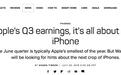 未来十年的智能手机如何发展?外媒从苹果第三季度谈新iPhone