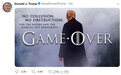 特朗普PS《权游》海报庆祝清白 HBO：总统你又侵权了