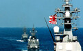 日军舰挂“旭日旗”进韩海军基地引争议 细节曝光