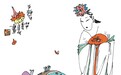 石榴裙与石榴花