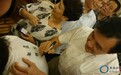 马英九为台民众题字“尽忠报国” 落款“岳母题”(图)