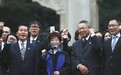 洪秀柱拜谒中山陵 临别“飞吻”致意大陆同胞