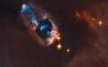 NASA拍到新生恒星：呈明亮蓝色 距地球约1000光年