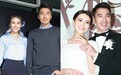 赵又廷十指紧扣高圆圆!搭电扶梯搂紧老婆