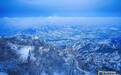 冬天的泰山,就此静望“天下第一山”在雪中安睡