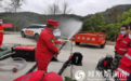 邵东皇帝岭国有林场开展森林防火应急演练