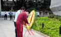 国足瞻仰广州起义烈士陵园，接受爱国教育
