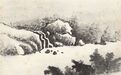 许尧仿古山水册:墨气淋漓,古意十足