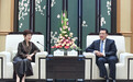 浙江省委书记袁家军会见洪秀柱