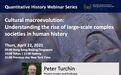 【讲座34】Explore the rise of large-scale complex human societies