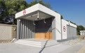 就像搭积木一样!上海14号线这些地铁口结构装饰一体化建造