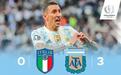 欧美杯:阿根廷3-0意大利,梅西助攻双响
