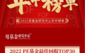 高特佳投资荣膺母基金研究中心“2022 PE基金最佳回报TOP15”等奖项