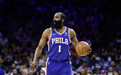 NBA季后赛 | 76人队被热火队淘汰 哈登习惯性拉跨