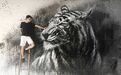 90后画家痴迷泼墨,千幅画作为国风艺术“圈粉”