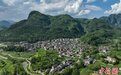 航拍贵州江口“中国土家第一村”——云舍村