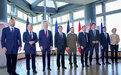 G7领导人开会,泽连斯基站C位