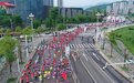 3000余名跑者竞跑莲花湖 四川达州环莲花湖MINI马拉松成功开赛