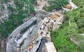北京房山:道路抢修加紧进行