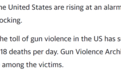 【世界说】枪支暴力今年已致1561名美国儿童及青少年死亡 专家呼吁提高重视:这个国家每个孩子的身心健康都将因此受创