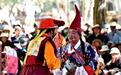 藏戏《诺桑王子》在西藏扎什伦布寺上演