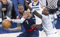 篮球——NBA常规赛:森林狼胜快船