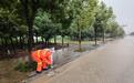 雨中不停歇,武汉市东西湖区走马岭街奋力排渍保畅通