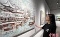 已故法国油画家和平主题画展在南京举办