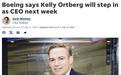 波音新CEO一上任,就要先解决两大难题