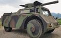 一辆伪装成坦克的装甲车,瑞士莫瓦格训练坦克
