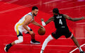 篮球——NBA杯赛:火箭胜勇士 晋级半决赛