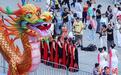加拿大多伦多第五届龙文化节揭幕 市政厅前巨龙再成地标