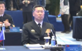中国海军司令员胡中明上将、政委袁华智上将同天发声