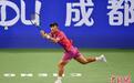 ATP成都网球公开赛:中国小将商竣程2比0战胜德国选手汉夫曼 晋级决赛