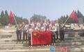 海沧区退役军人事务局 挥舞国旗重温革命精神