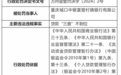 重庆城口中银富登村镇银行有限公司因贷款“三查”不到位被罚30万元