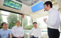 全国总工会党组书记徐留平来苏调研 观摩体验苏州金龙无人驾驶巴士