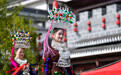 贵州台江举办姊妹节“T台”服饰秀