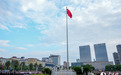 南昌举行“八一”升旗仪式 万人现场共庆建军98周年