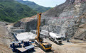 河北阜平:石漕沟水库枢纽工程建设忙
