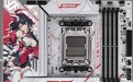 七彩虹 iGame X870 Senna V14 主板上线:“柒小希”IP 红白设计