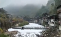 桂林一河段水面出现白色泡沫,环境局:企业废水外溢所致