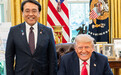 特朗普突然现身美日部长级关税谈判,日媒:背后是市场压力
