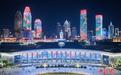 天津“海河之夜”灯光秀上新迎上合