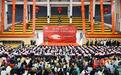 校长为高三学子送上冲刺锦囊:“放弃和坚持只有一笔之差”