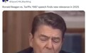 中方转发里根批判关税的讲话:1987年的演讲在2025年找到了新的意义